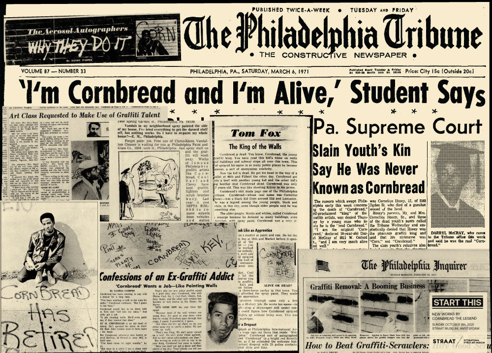 "Start This" at STRAAT Museum New Work From Cornbread the Legend