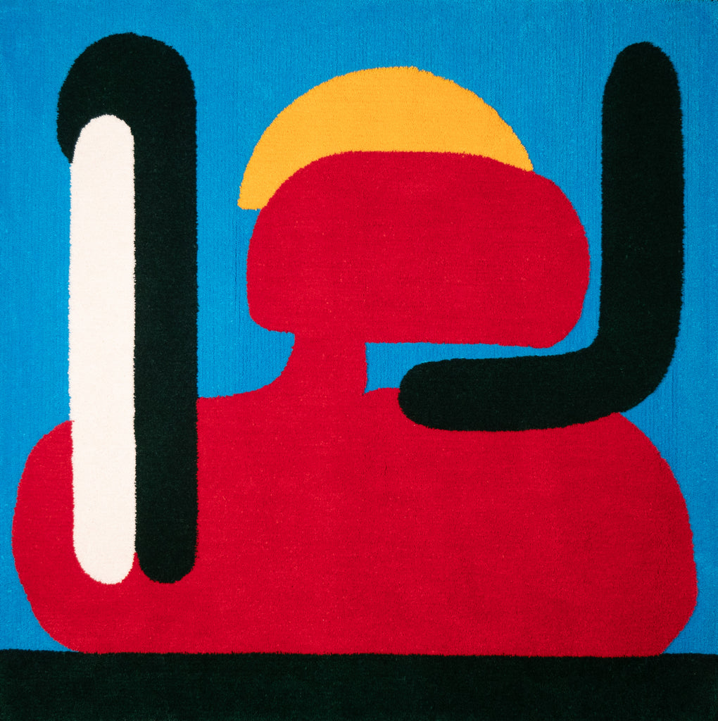 TTW Editions at Paradigm Gallery: rugs made by a large robotic tufting machine (2023)