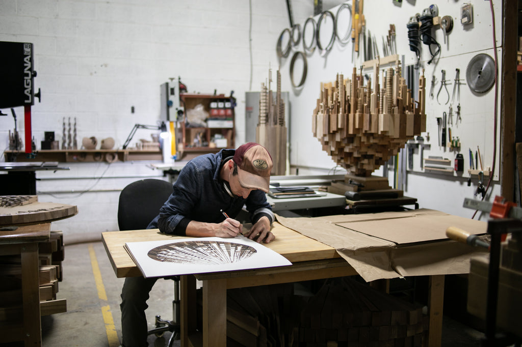 James McNabb Studio Visit Paradigm Gallery + Studio