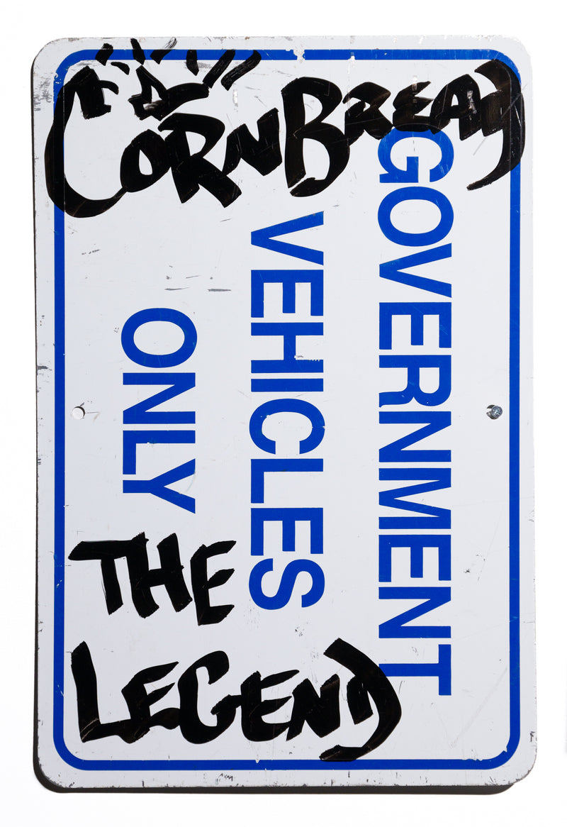 Cornbread The Legend Government Vehicles Only