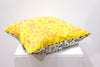 Pillow by Miriam Singer (yellow/white)
