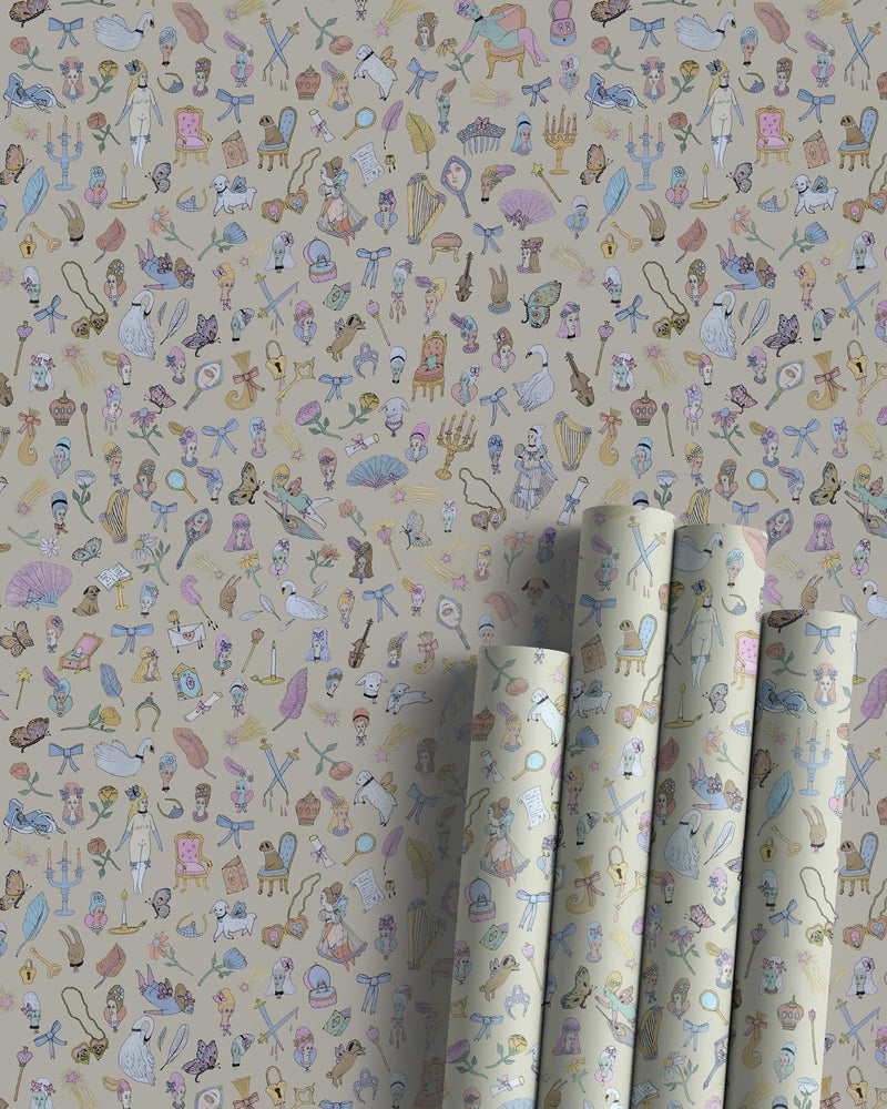Salon 21 x Paradigm Peel and Stick Wallpaper by Evita Flores