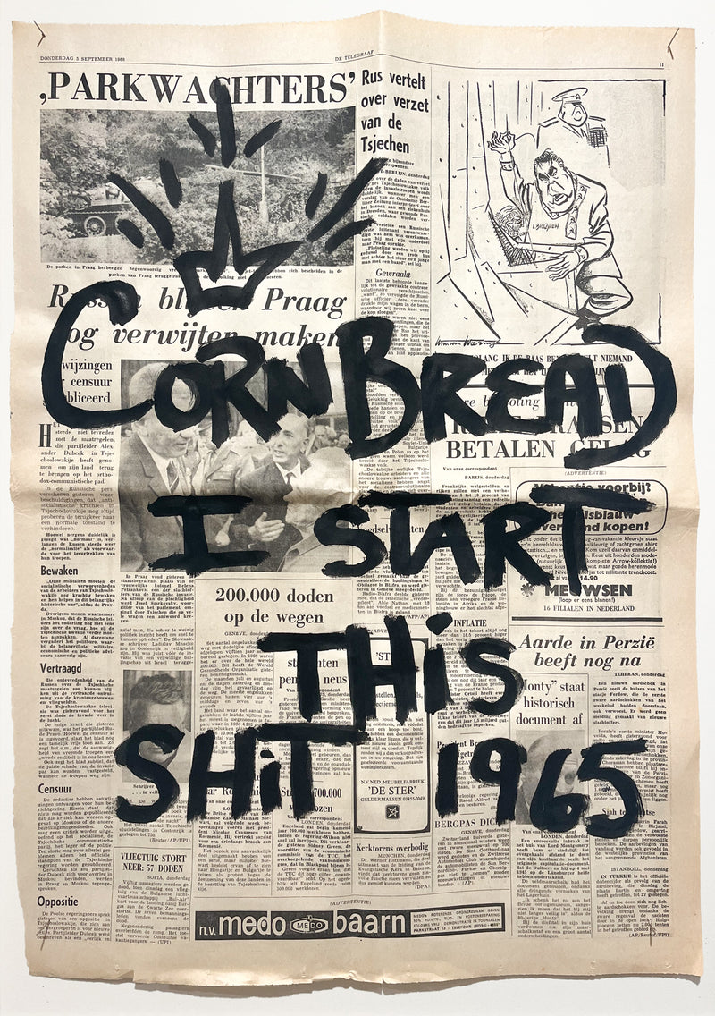 Cornbread Tags De Telegraaf: I Start This Shit 1965 #3