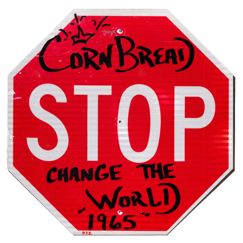 Cornbread Change The World 1965 Stop Sign
