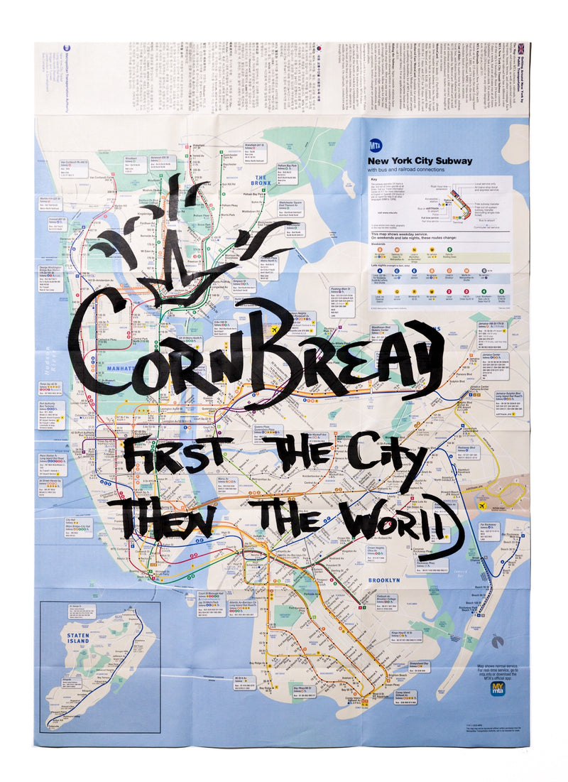 New York Subway Map: Cornbread First The City Then The World