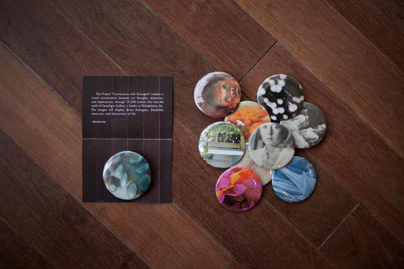 Button Pack from "Connections with Strangers" by Mackenzie Pikaart