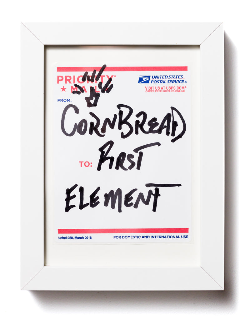 Postal Label Series: Cornbread First Element