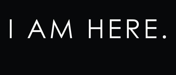 I AM HERE: A group exhibition of Philadelphia artists that exhibit both on and off white walls.