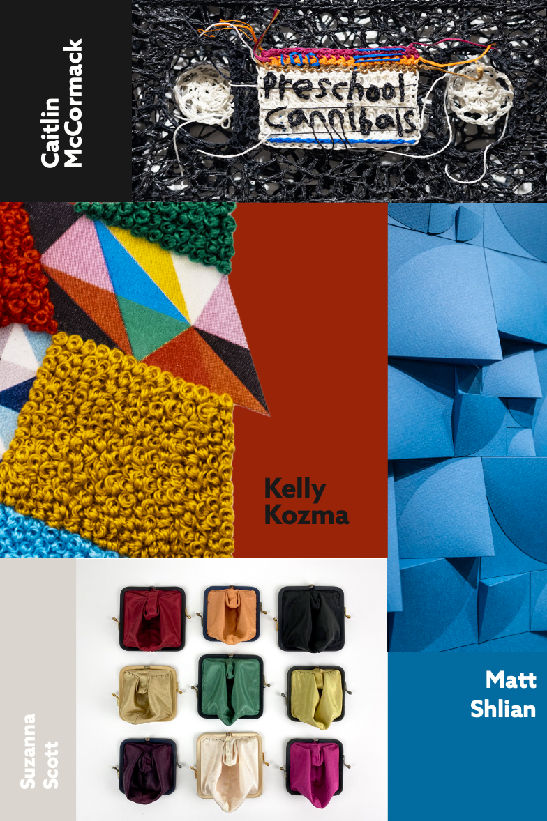 Featured Collections: Kelly Kozma, Matt Shlian, Caitlin McCormack, and Suzanna Scott