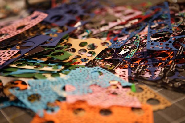 Studio Visit with Kelly Kozma: Confetti Crackle Pop Preview