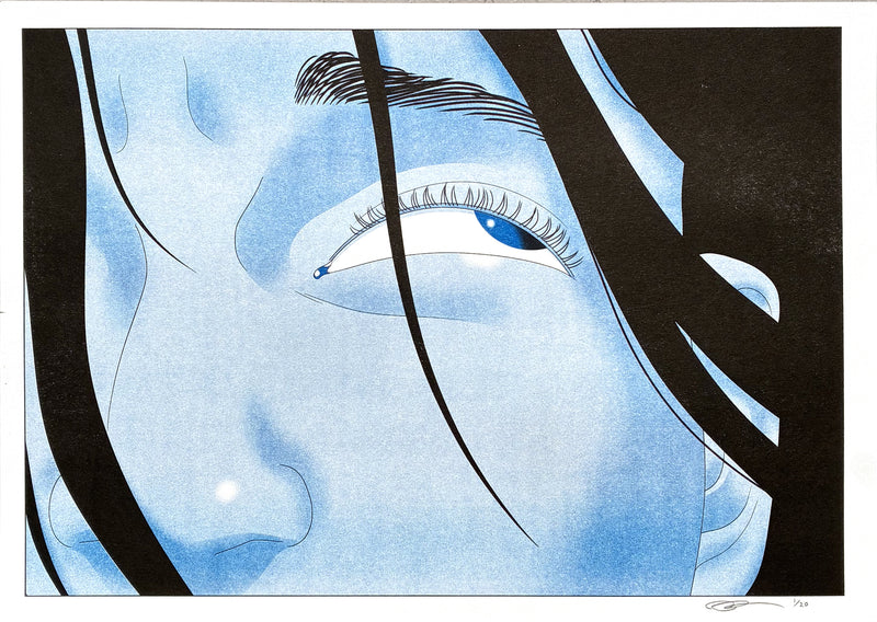 "La Tranche" Risograph Print Series by Anuj Shrestha