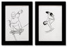 2 Skaters (diptych)