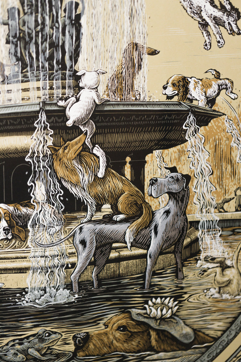 Bethesda Fountain Dogs