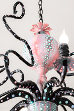 Cotton Candy Octopus Chandelier