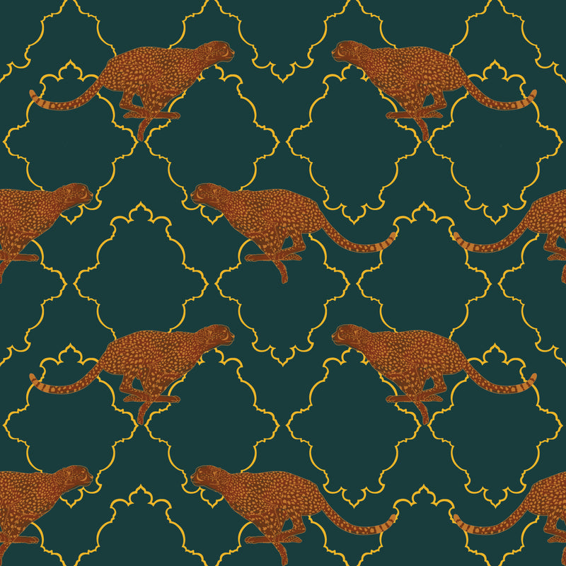 Cheetah Print Wallpaper by Crystal Latimer