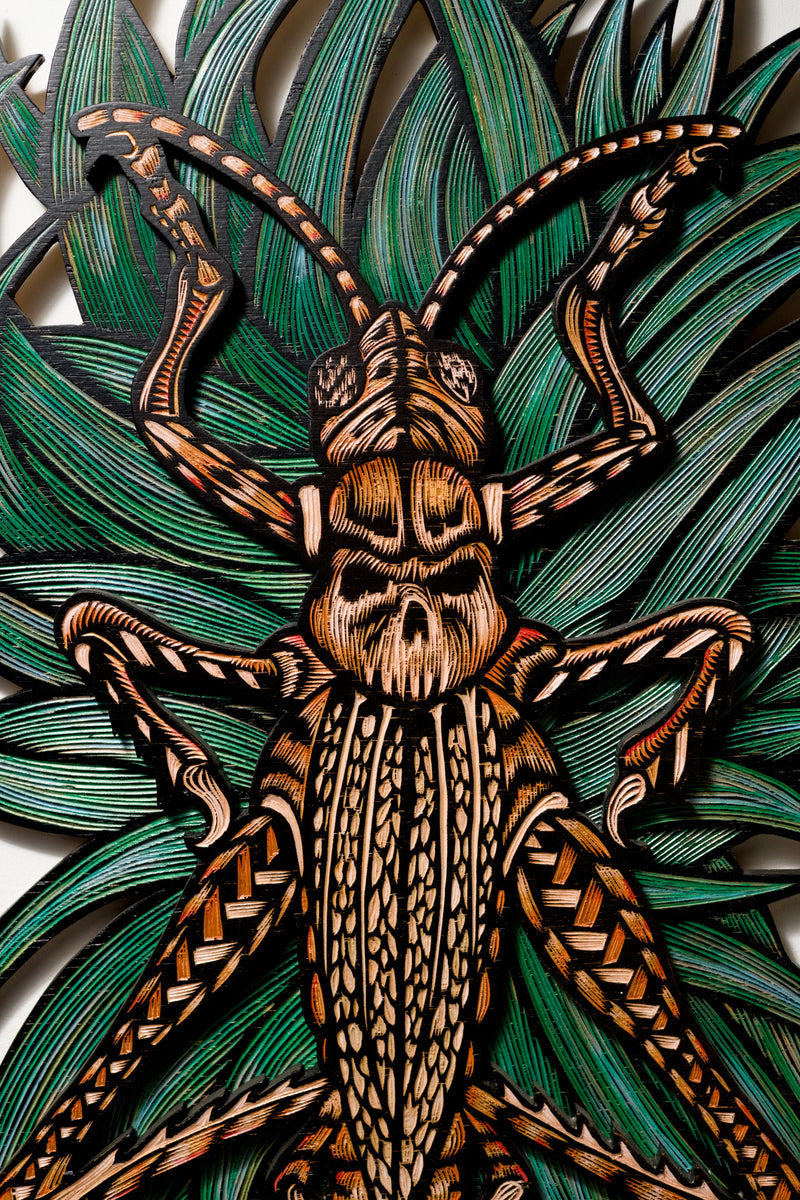 Grasshopper Deity