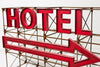 Hotel with Arrow