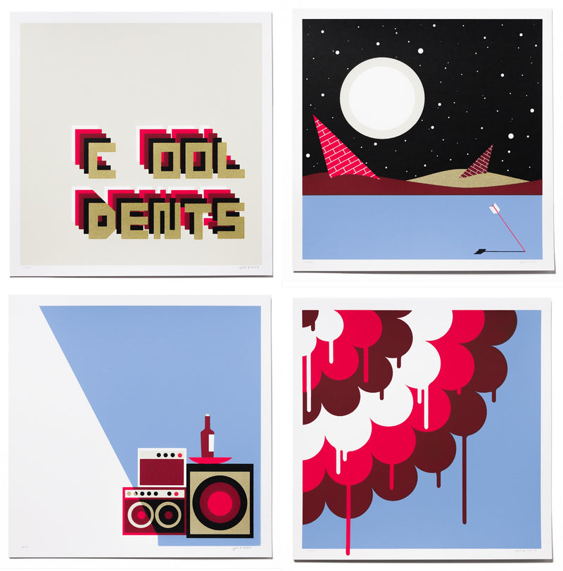 PLEASN'T STREET EP PRINT SET