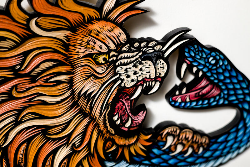 Lion Vs Snake