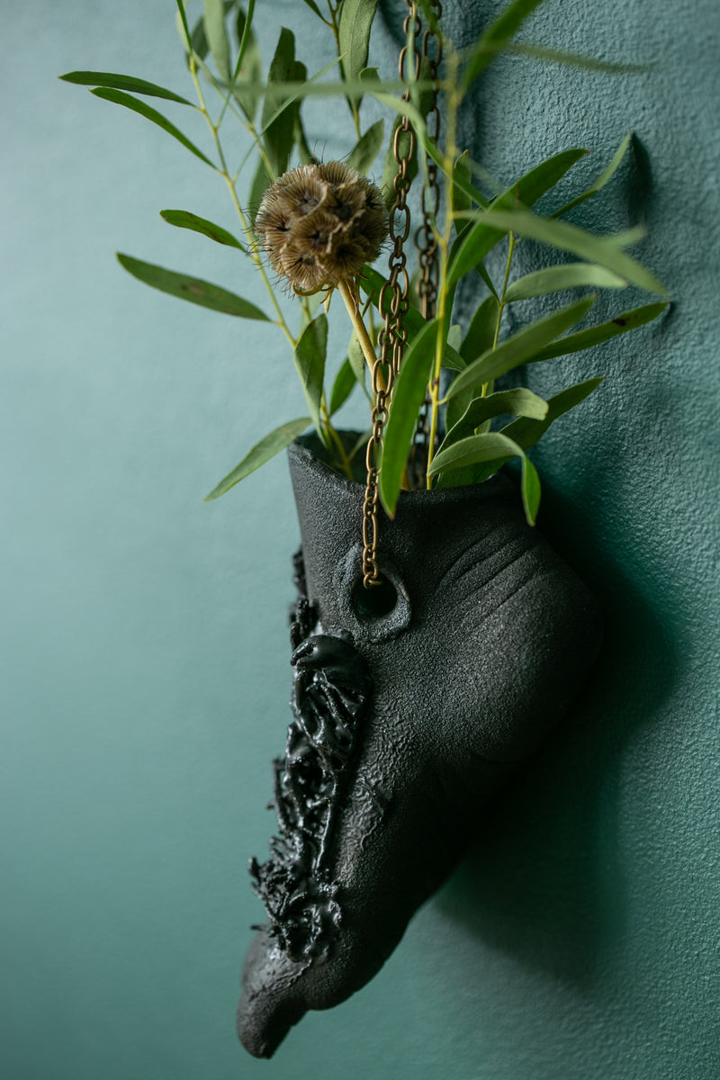 The Long Arm Reaches Out: Hands and Feet Series Matte Black 9