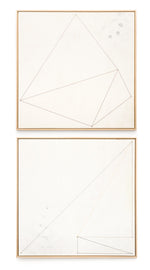 Soft Bends/Tight Crop (Diptych)