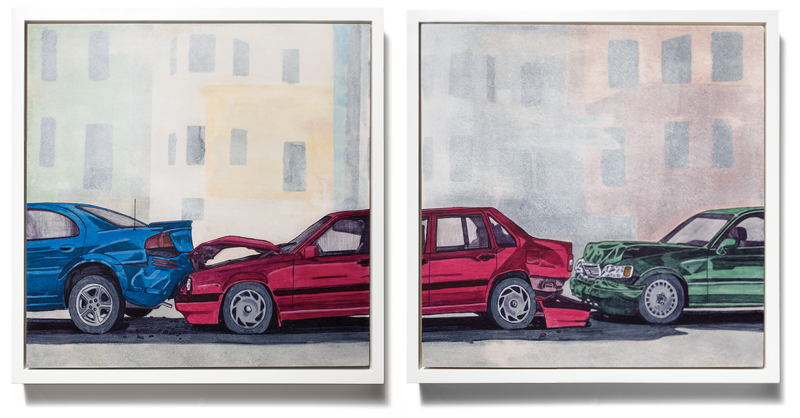 Pinball Wizard (diptych)