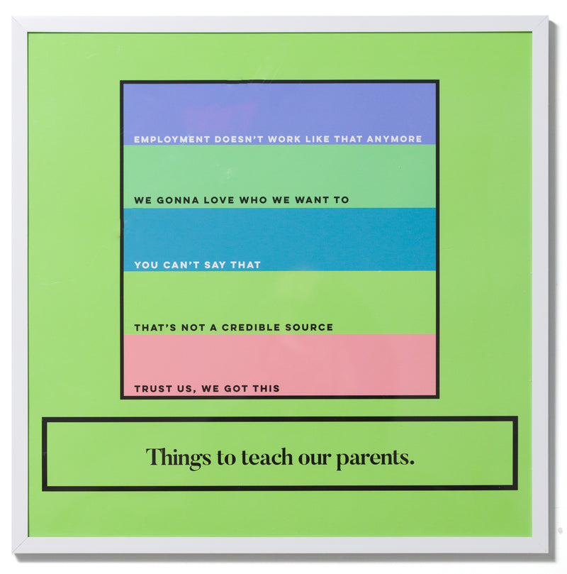 Things to teach our parents