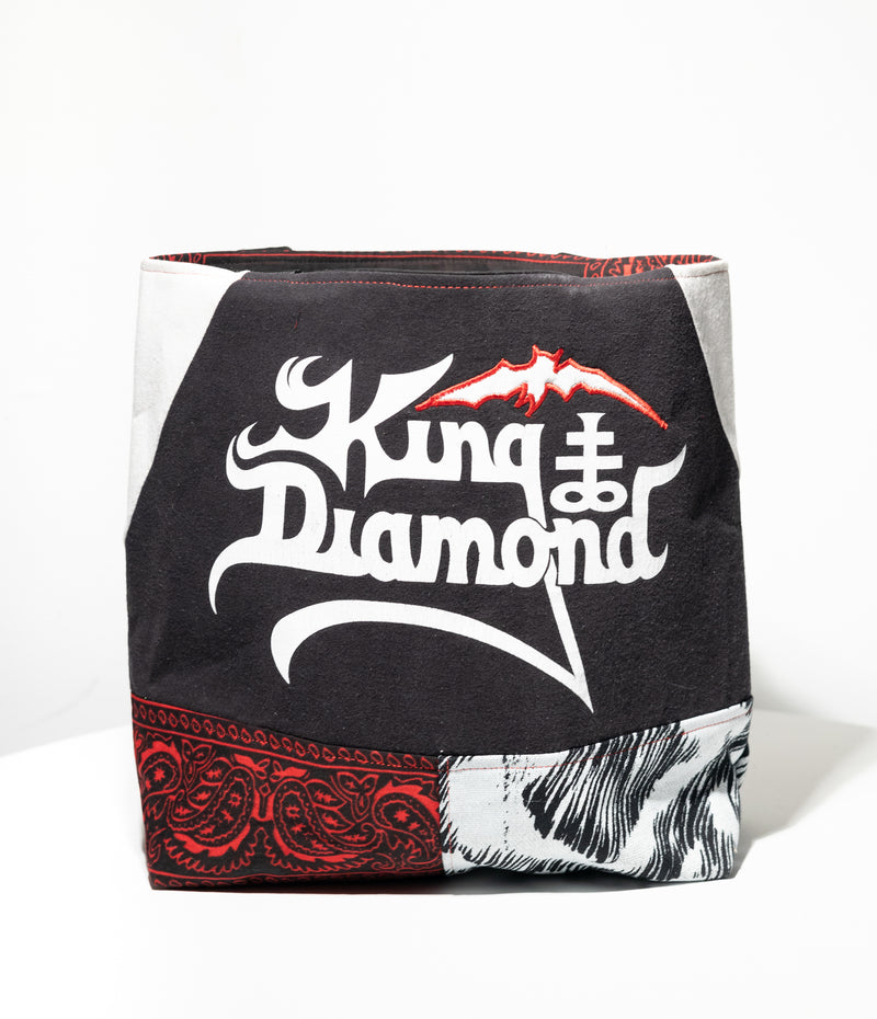 Wolf Diamond Tote Bag