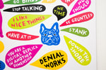 PRE-ORDER: “Dog Thoughts” Magnet Set by Martha Rich