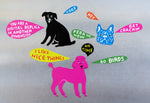 PRE-ORDER: “Dog Thoughts” Magnet Set by Martha Rich