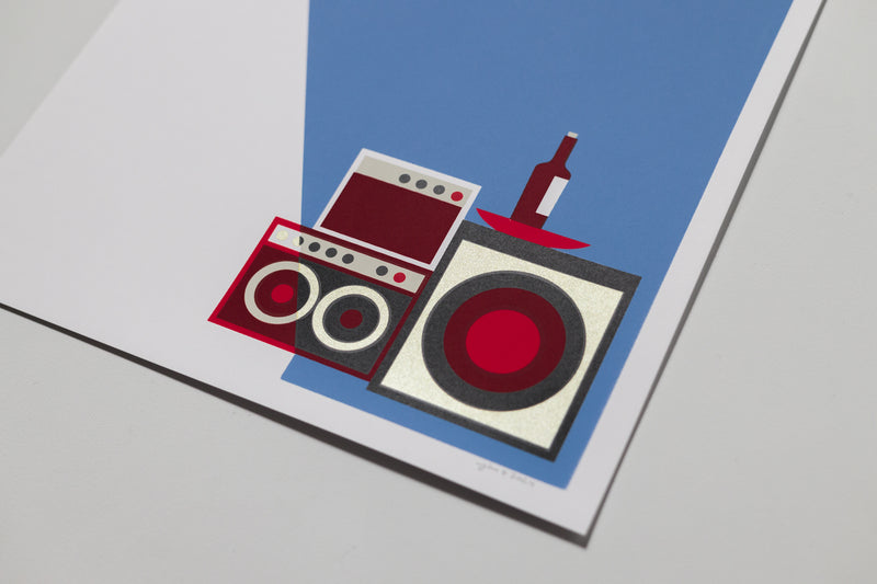 PLEASN'T STREET EP PRINT SET
