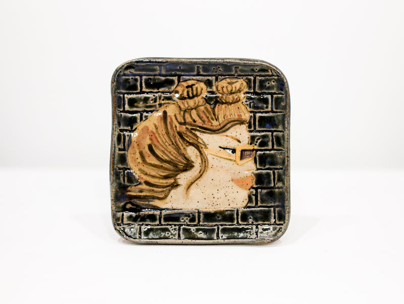 Amy Miller "Brick Babe" Salt Blue Grey