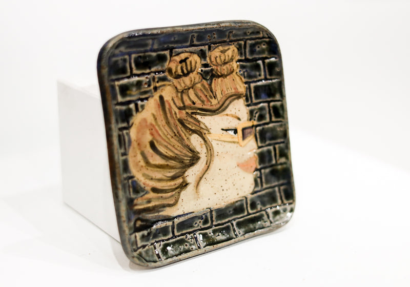 Amy Miller "Brick Babe" Salt Blue Grey