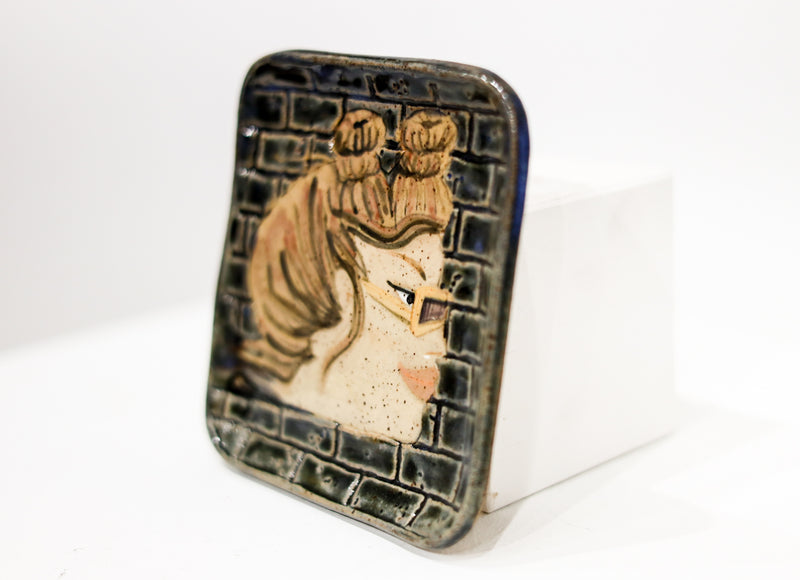 Amy Miller "Brick Babe" Salt Blue Grey