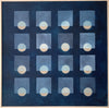 Winter Grid in Prussian Blue 6