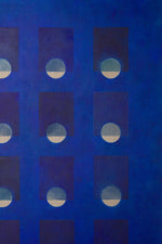 Winter Grid in French Ultramarine