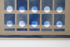 Winter Grid in Indanthrone Blue 3