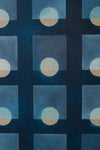 Winter Grid in Prussian Blue 6