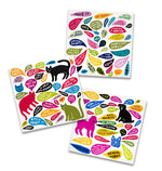 PRE-ORDER: Complete Set of 3 Magnet Sheets by Martha Rich (FREE US SHIPPING)
