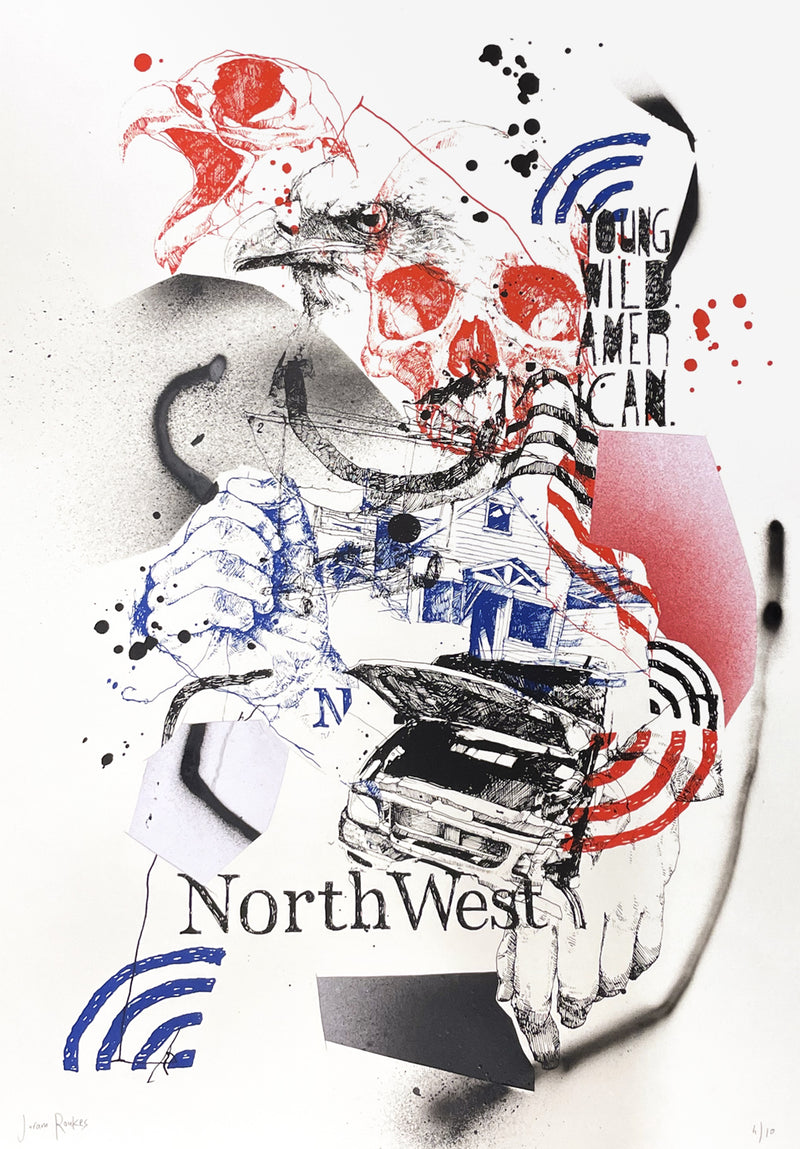 Joram Roukes - Orcas Island, Washington, USA (Hand Embellished Edition 4/10)