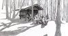Low Gap Shelter, Georgia, [ 34.77624, -83.8245 ]