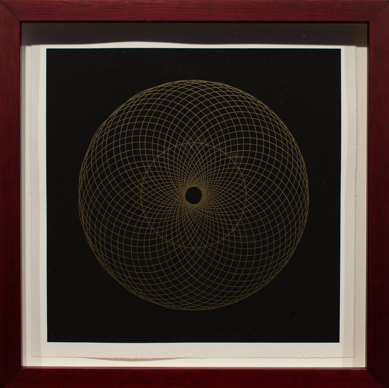 Sahasrara in Gold and Black