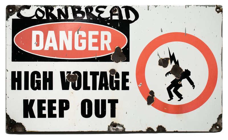 Danger High Voltage Keep Out