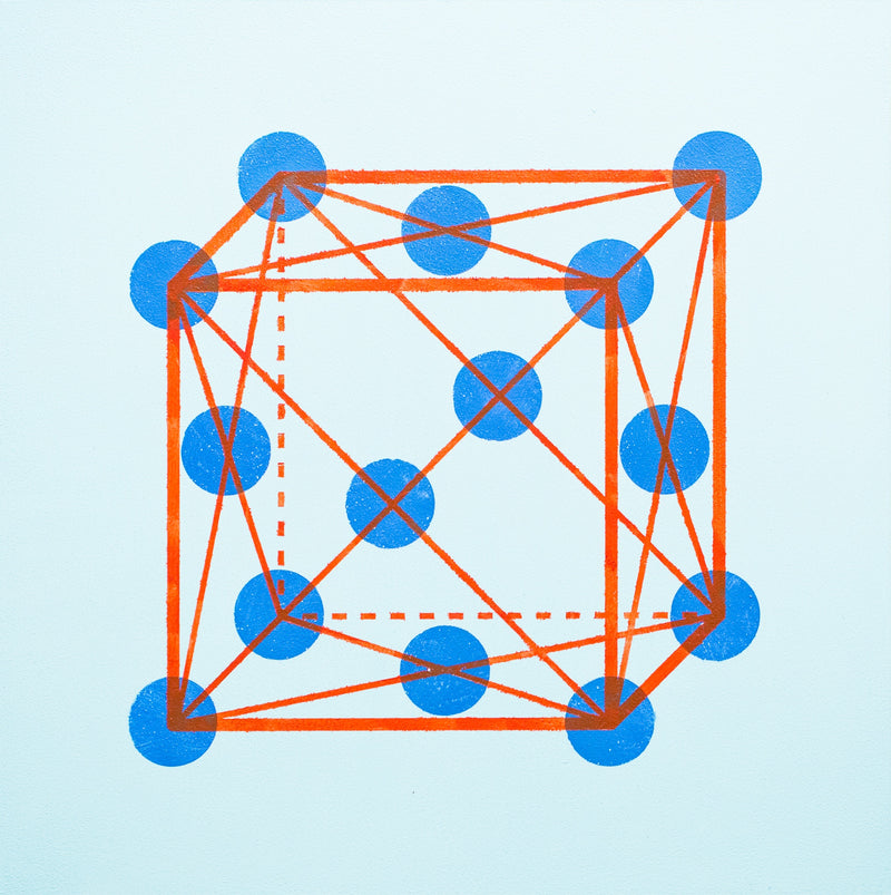 Cubic Face Centered Crystal Lattice