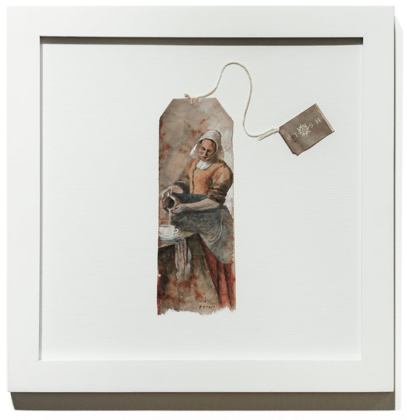 The Milkmaid Pouring Tea