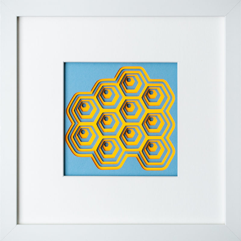 Illusionary Paper Series “Sunset Sky” II