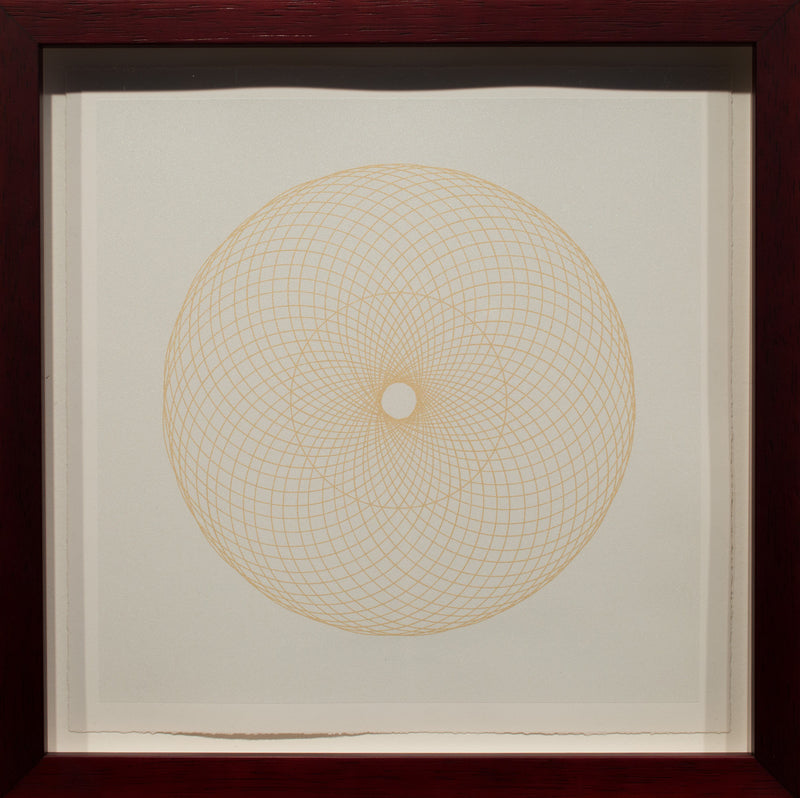 Sahasrara in Gold and Blue Pearl