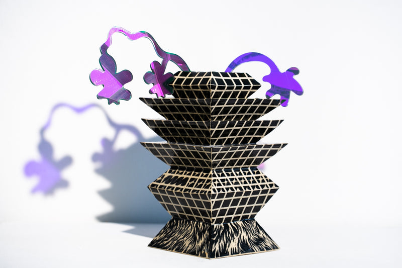 Apprentice’s Container with Orchids and Droopy