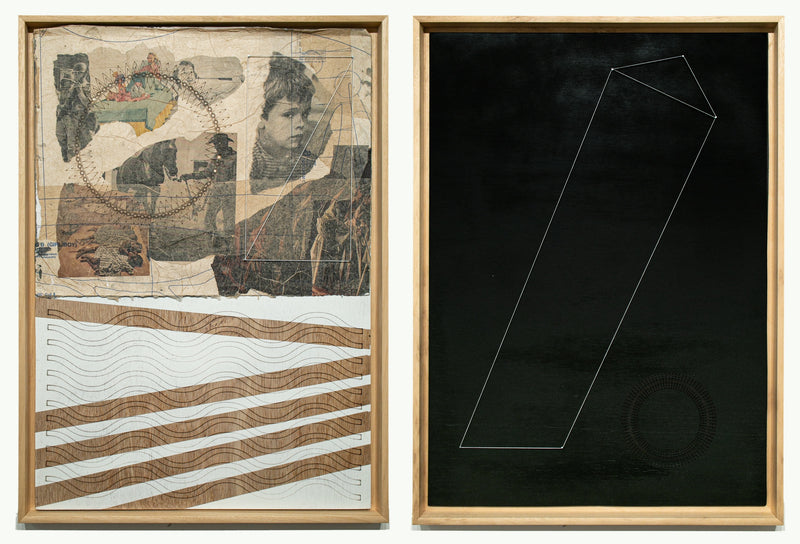 Girl / Boy (diptych)