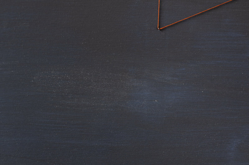 BLUE BAND RED SETTING (diptych)